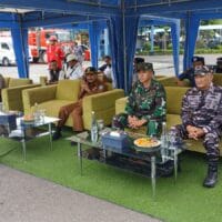 Koramil Paiton Menghadiri Apel Kesiapsiagaan Peringatan Bulan Keselamatan Dan Kesehatan Kerja Nasional Tahun 2026