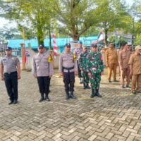 Apel Gabungan Perkuat Sinergi Tiga Pilar di Labuan Amas Utara