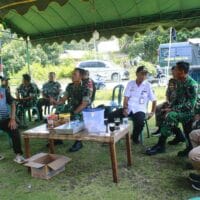 Komandan Kodim 1008/Tabalong Berikan Dukungan Moril kepada Anggota yang Berduka