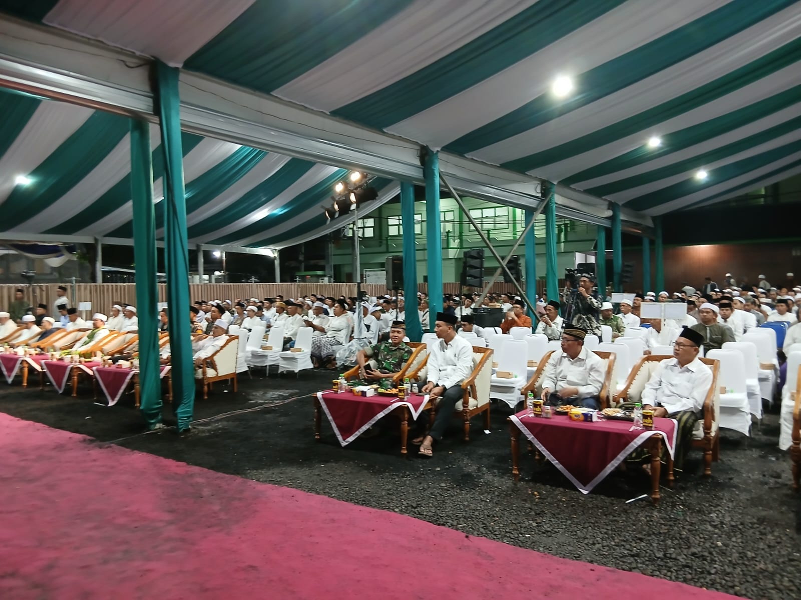 Danramil Paiton Hadiri Haul Masyayikh dan Harlah ke-77 Ponpes Nurul Jadid