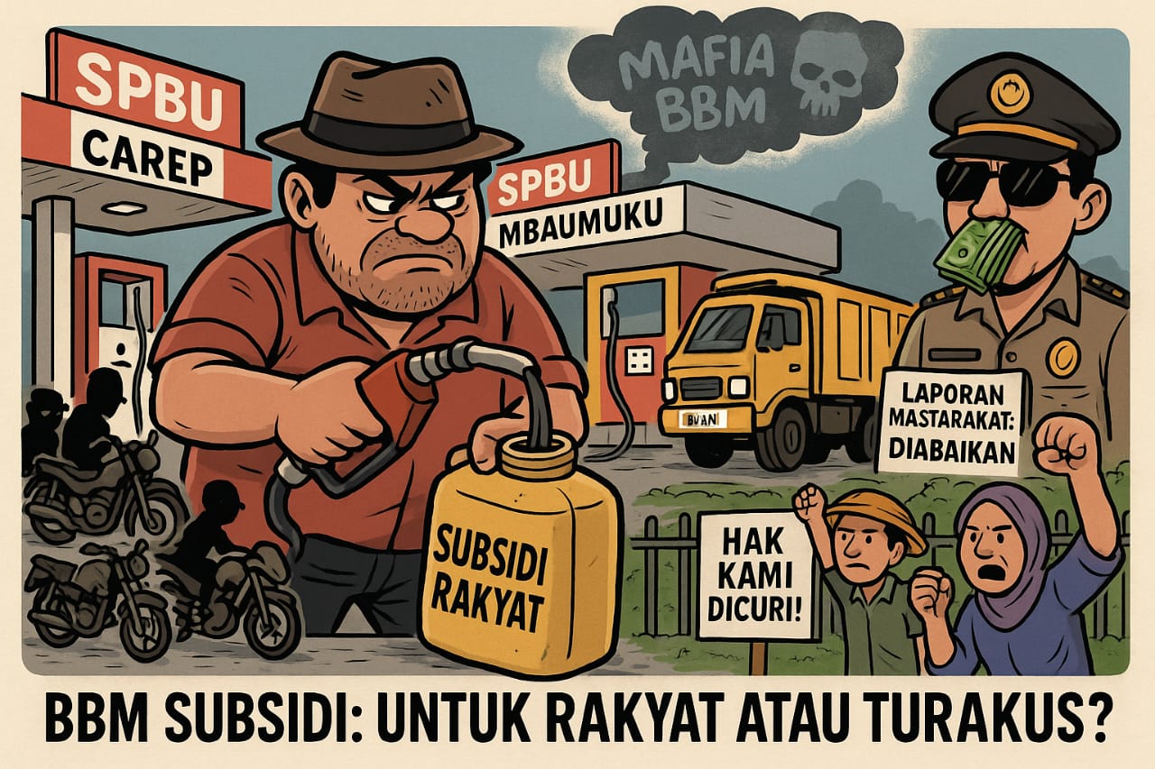 Jangan Tunggu Viral: Skandal Penimbunan Solar Subsidi Tantang Hukum Negara