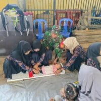 TNI Hadir di Tengah Masyarakat, Babinsa Dampingi Posyandu Kasih Ibu
