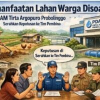 Pipa PDAM di Tanah Warga Tanpa Kompensasi, Pemkab Probolinggo Belum Beri Tanggapan