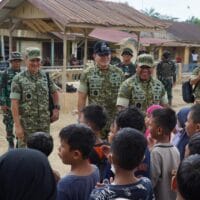 Wakasad Didampingi Gubernur Akmil Tinjau Latsitardanus di Aceh