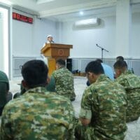 Lewati Pergantian Tahun dengan Ibadah, Panglima TNI Hadiri Tausiah dan Muhasabah bersama Prajurit