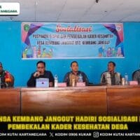 Babinsa Kembang Janggut Hadiri Sosialisasi dan Pembekalan Kader Kesehatan Desa
