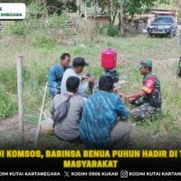 Melalui Komsos, Babinsa Benua Puhun Hadir di Tengah Masyarakat