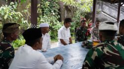 Satgas TMMD Ke 127 Kodim 0808/Blitar Laksanakan Komsos Dengan Tokoh Agama Hindu Di Desa Krisik