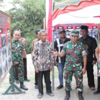 Monitoring Dan Evaluasi Aster Kasdam V/Brawijaya, Tinjau Jembatan Perintis Garuda Di Wilayah Kodim 0808/Blitar