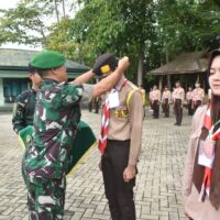 Perkemahan KKRI di Makodim 1002/HST Berakhir, Dandim Sampaikan Pesan