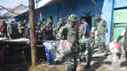 Kodim 1710/Mimika Gelar Aksi Bersih Pasar Sentral Timika