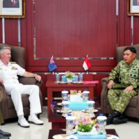 Asops Panglima TNI Terima Courtesy Call Kepala Operasi Gabungan Australia