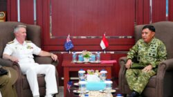 Asops Panglima TNI Terima Courtesy Call Kepala Operasi Gabungan Australia