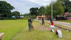 Jelang Pembukaan TMMD ke-127 TA 2026, Kodim 1008/Tabalong Bersihkan Lapangan Tanta