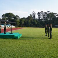 Upacara Bendera Pekan Kedua Februari 2026 Taruna dan Organik Akademi Militer
