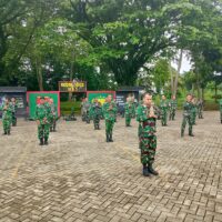 Bentuk Fisik Prima dan Jiwa Korsa, Kodim 1002/HST Gelar Latihan PSM