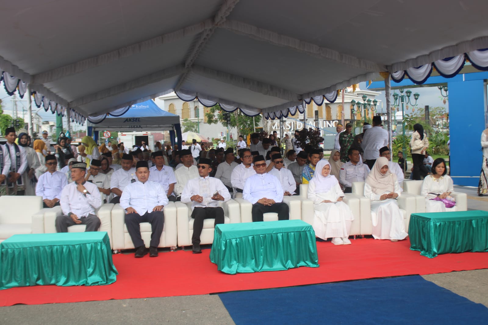 Bupati Tabalong Buka Pasar Ramadhan, Kodim 1008/Tabalong Siap Dukung Kegiatan Masyarakat