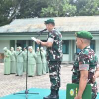Korps Raport Sertijab Jadi Momentum Pembinaan Prajurit Kodim 1002/HST