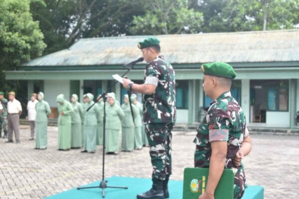 Korps Raport Sertijab Jadi Momentum Pembinaan Prajurit Kodim 1002/HST