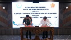 Mabes TNI dan Kementerian Kelautan dan Perikanan Teken MoU Sektor Kelautan dan Perikanan
