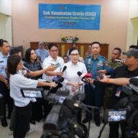 TNI Dukung Program Pemerintah, Wakapuskes TNI Tinjau Pelaksanaan CKG di FKTP Mabes TNI