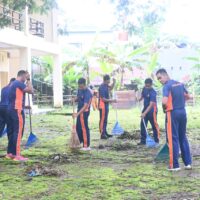 Gerakan Indonesia ASRI, Personel Lanud Sultan Hasanuddin Bersihkan Kawasan Terminal dan Pasar Daya