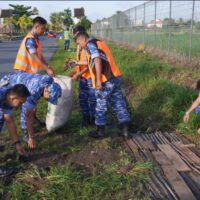 Komandan Lanud Sjamsudin Noor Pimpin Gerakan Indonesia ASRI di Banjarbaru