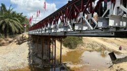 TNI Rampungkan Jembatan Bailey Alue Leuhob Aceh Utara, Akses Tiga Kecamatan Kembali Terhubung
