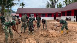 TNI AD Percepat Pemulihan Sekolah Terdampak Bencana di Tapanuli Tengah