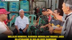 Melalui Komsos, Babinsa Mengajak Warga Jaga Silaturahmi di Bulan Suci Ramdhan