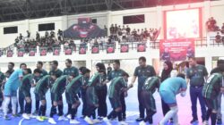 Kodim 1002/HST Dukung Kemajuan Olahraga Daerah Melalui Peresmian GOR Murakata