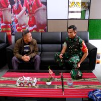 Dansatgas TMMD Wiltas Ke-127 Sambut Kedatangan Tim Wasev di Kubar