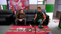 Dansatgas TMMD Wiltas Ke-127 Sambut Kedatangan Tim Wasev di Kubar