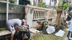 TNI-Polri, BPBD dan Warga Pakistaji Bersatu Bersihkan Drainase, Gerakan “Gotku Resik” Antisipasi Banjir di Wonoasih