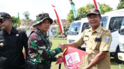 Penyerahan Armada Truk Koperasi Merah Putih, Dukung Perekonomian Desa di Probolinggo