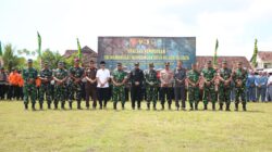Kebersamaan Pemkab Probolinggo dan TNI Terlihat dalam Momentum Foto Bersama Pembukaan TMMD ke-126