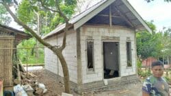 Pembangunan RTLH di Desa Brabe Capai 50 Persen, Warga Sambut Antusias