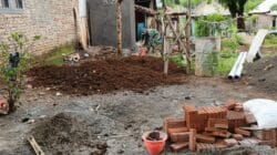 Pembangunan Sanitasi TMMD ke-128 Dapat Antusiasme Warga Dusun Leduk