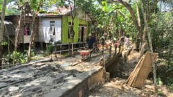 Jembatan Perintis Garuda Masuk Tahap Pengecoran, Dandim Apresiasi Gotong Royong