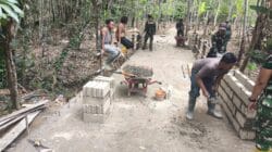 Pembangunan Jembatan Perintis Garuda Hampir Rampung, Wujud Nyata Sinergi TNI, Pemerintah dan Masyarakat