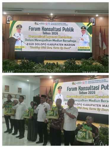 Harmonisasi Pelayanan Kesehatan RSUD Dolopo: Bupati Madiun Tekankan Sinergi Seluruh Stakeholder