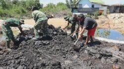 ANTUSIASME WARGA DUKUNG TMMD KE-128 KODIM 0908/BONTANG