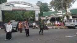 Dandim 0808/Blitar Laksanakan Sholat Idul Adha di Masjid Agung Kota Blitar, Tekankan Pengamanan Jamaah