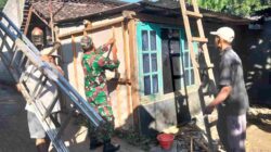 Gotong Royong Rehab RTLH, Babinsa Pakunden Bersama Warga Wujud Kepedulian Untuk Masyarakat