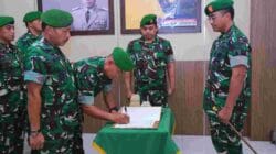 Pimpin Sertijab Danramil dan Perwira Staf, Dandim 0808/Blitar Tekankan Optimalisasi Kinerja Satuan