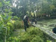 Babinsa Ngadirejo Bersama Warga Gelar Kerja Bakti di Wisata Rohani Goa Maria Sendang Rejo