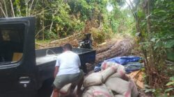 Dorongan Material Kembali Tiba, Satgas TMMD ke-128 Kejar Target Pembangunan Fisik