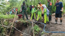 Satgas TMMD Ke-128 Edukasi Siswa di Klagin, Waspadai Longsor Saat Musim Hujan