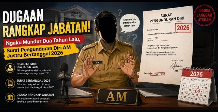 Surat Pengunduran Diri AM Berubah, Redaksi Temukan Perbedaan Dokumen Mencolok