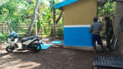 Satgas TMMD Ke-128 Kodim 0820/Probolinggo Uji Fungsi Sanitasi sebelum Digunakan Tmmd